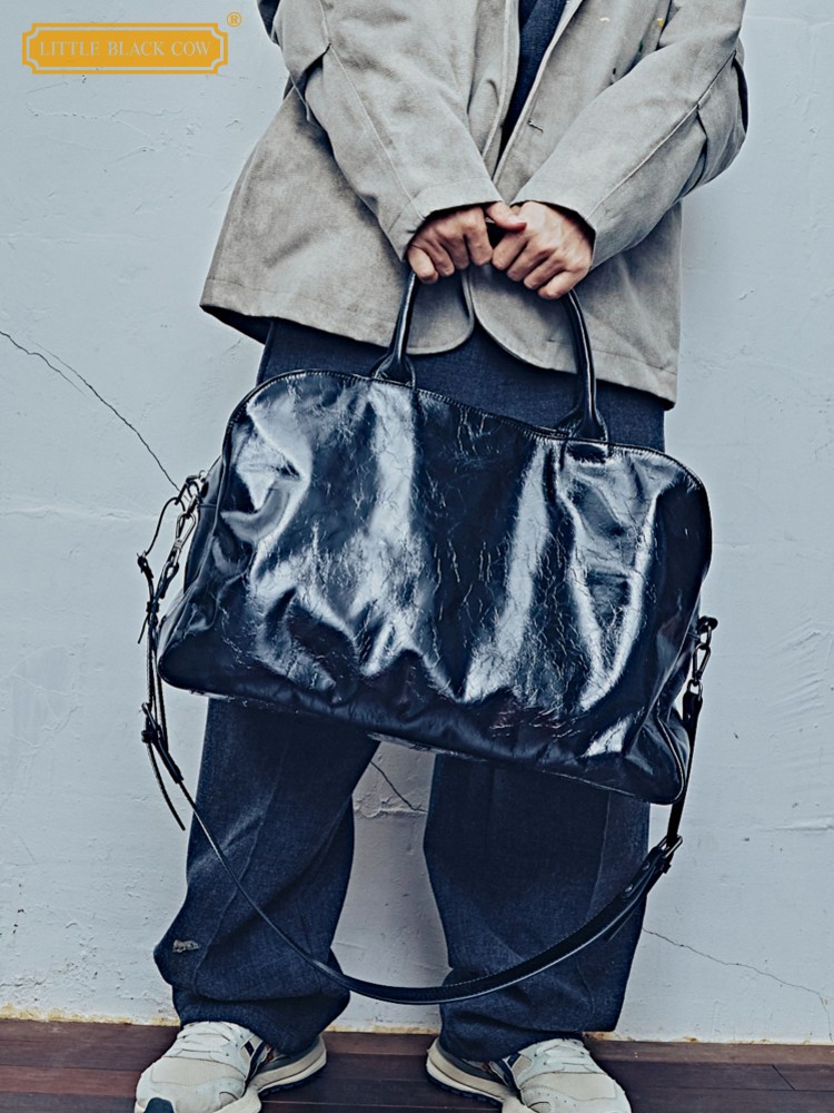 Leather Work Bag Mens - Мужская и женская деловая сумка-тоут из