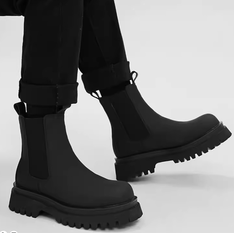 Leather Work Western - Мужские ботинки Lug, классическая английская обувь,