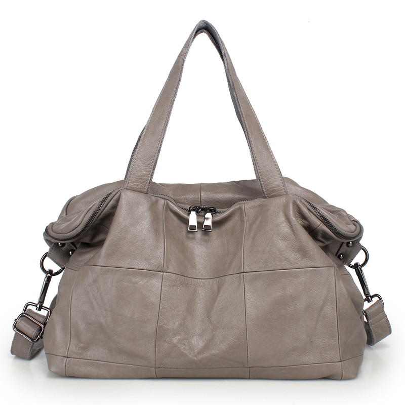 Leather Work Handbag - Большая вместительная сумка-тоут для женщин, сумка