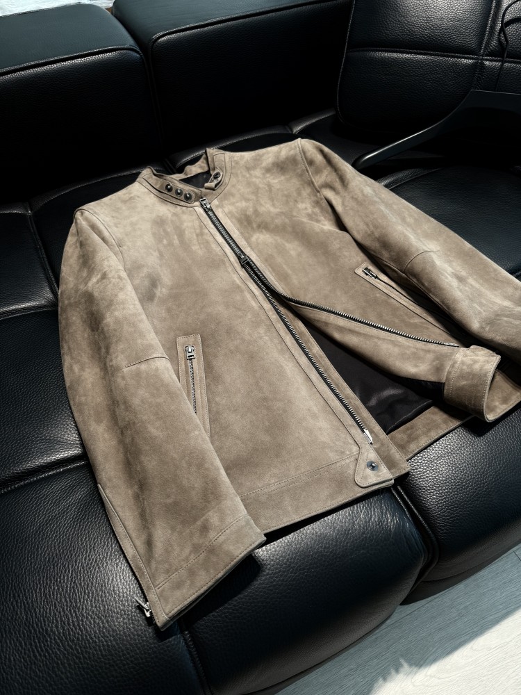 Мужская модная новая приталенн – обзор и цена Leather Work Jacket Mens
