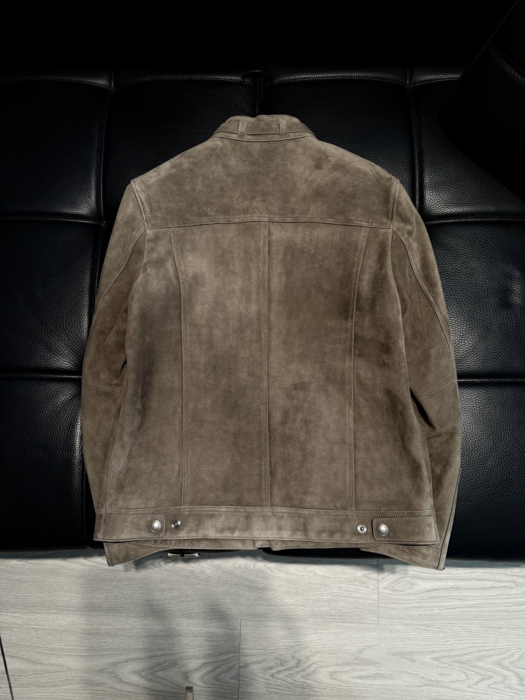 Мужская модная новая приталенн – обзор и цена Leather Work Jacket Mens