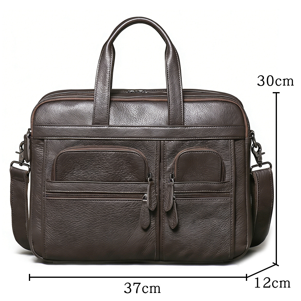 Мужской портфель из натурально – обзор и цена Leather Work Bag Mens