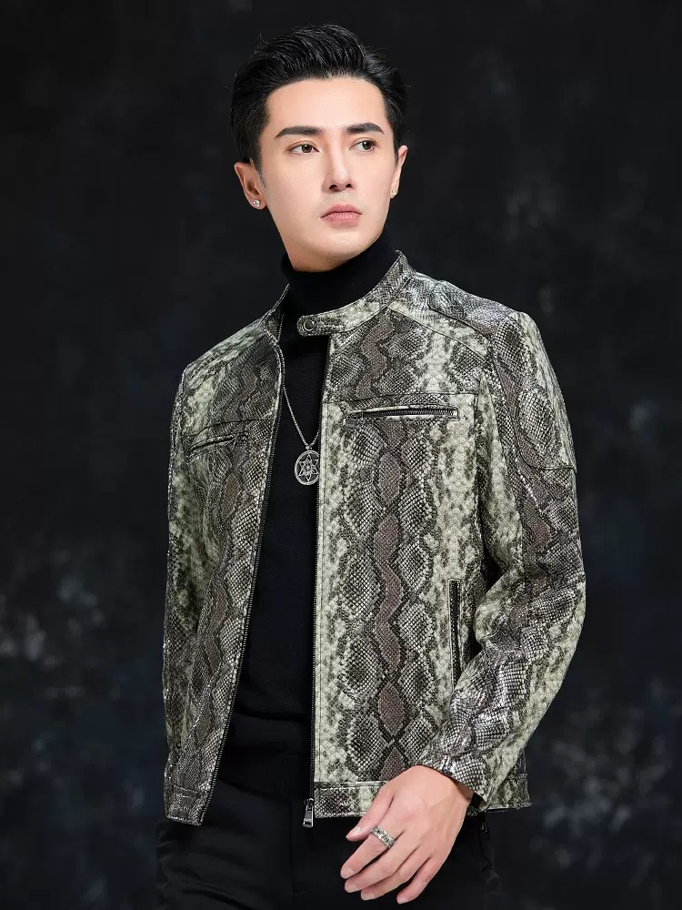 Мужская весенняя куртка из нат – обзор и цена Leather Work Jacket Mens