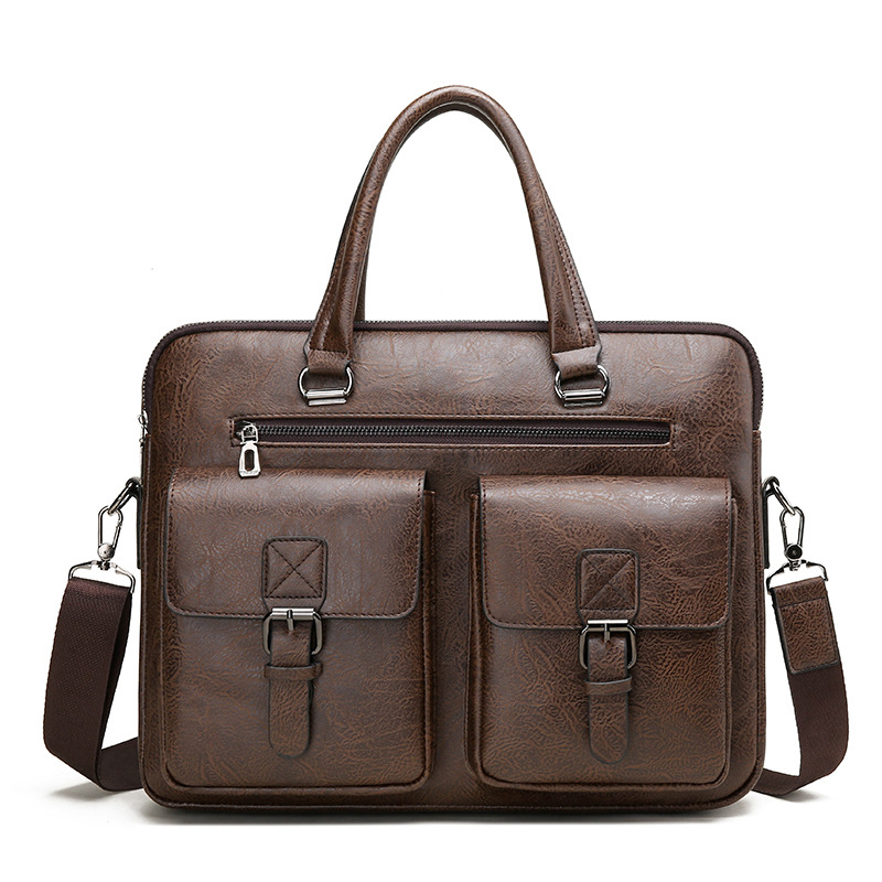 Роскошный брендовый деловой по – обзор и цена Leather Work Bag Mens
