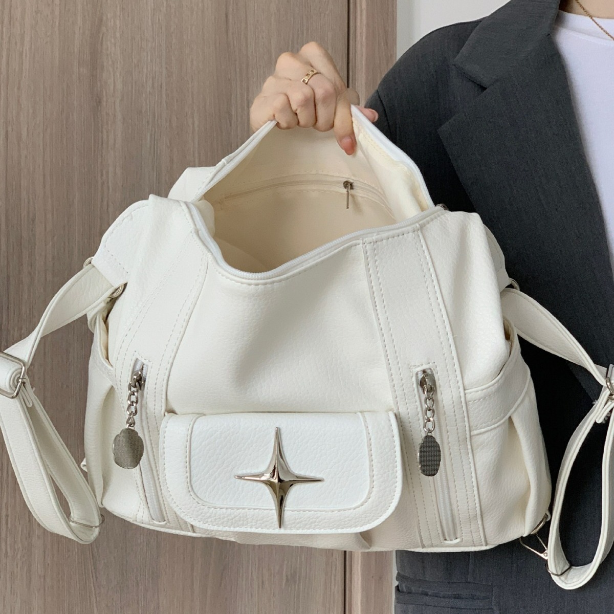 Женская красивая сумка, модная – обзор и цена Leather Work Handbags