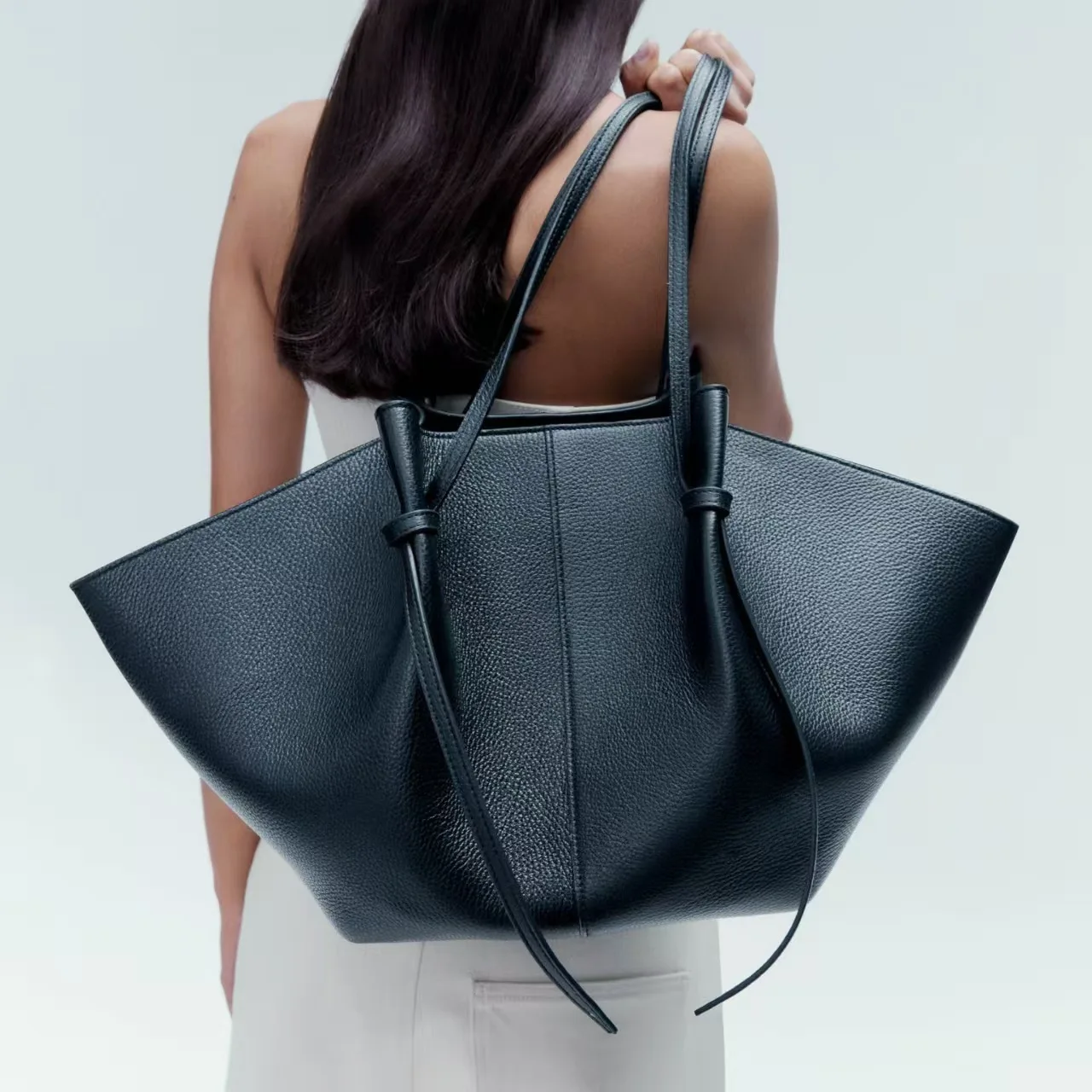 Женская кожаная сумка через пл – обзор и цена Leather Work Handbag