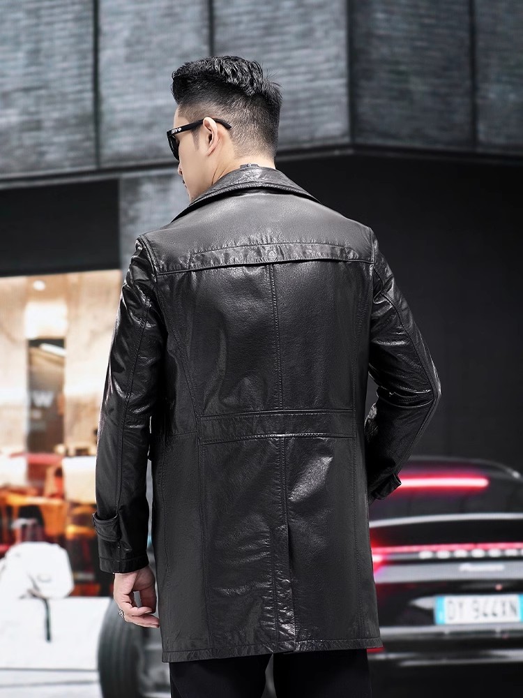 Роскошная мужская деловая рабо – обзор и цена Leather Work Jacket Mens