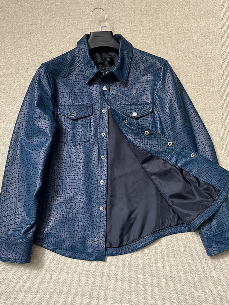 Мужская весенняя куртка из нат – обзор и цена Leather Work Jacket Mens