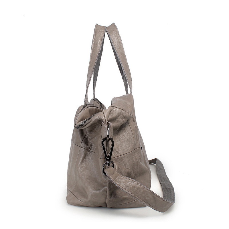 Большая вместительная сумка-то – обзор и цена Leather Work Handbag