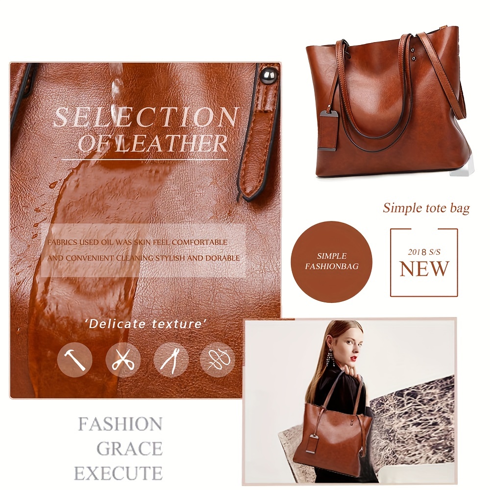 Модная классическая кожаная же – обзор и цена Leather Work Handbags