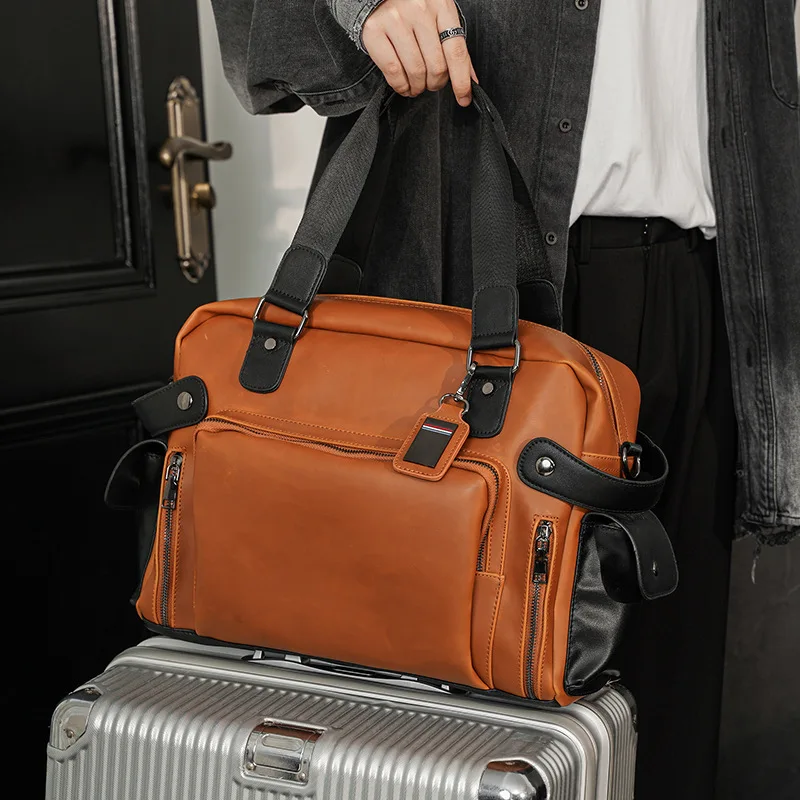 Модная мужская сумка через пле – обзор и цена Leather Work Bag Mens